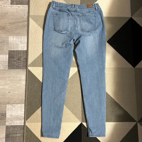 L.L. Bean Pull-on Bean Flex Skinny Leg Favorite Fit Jeans Women's Size 10 - Picture 4 of 8